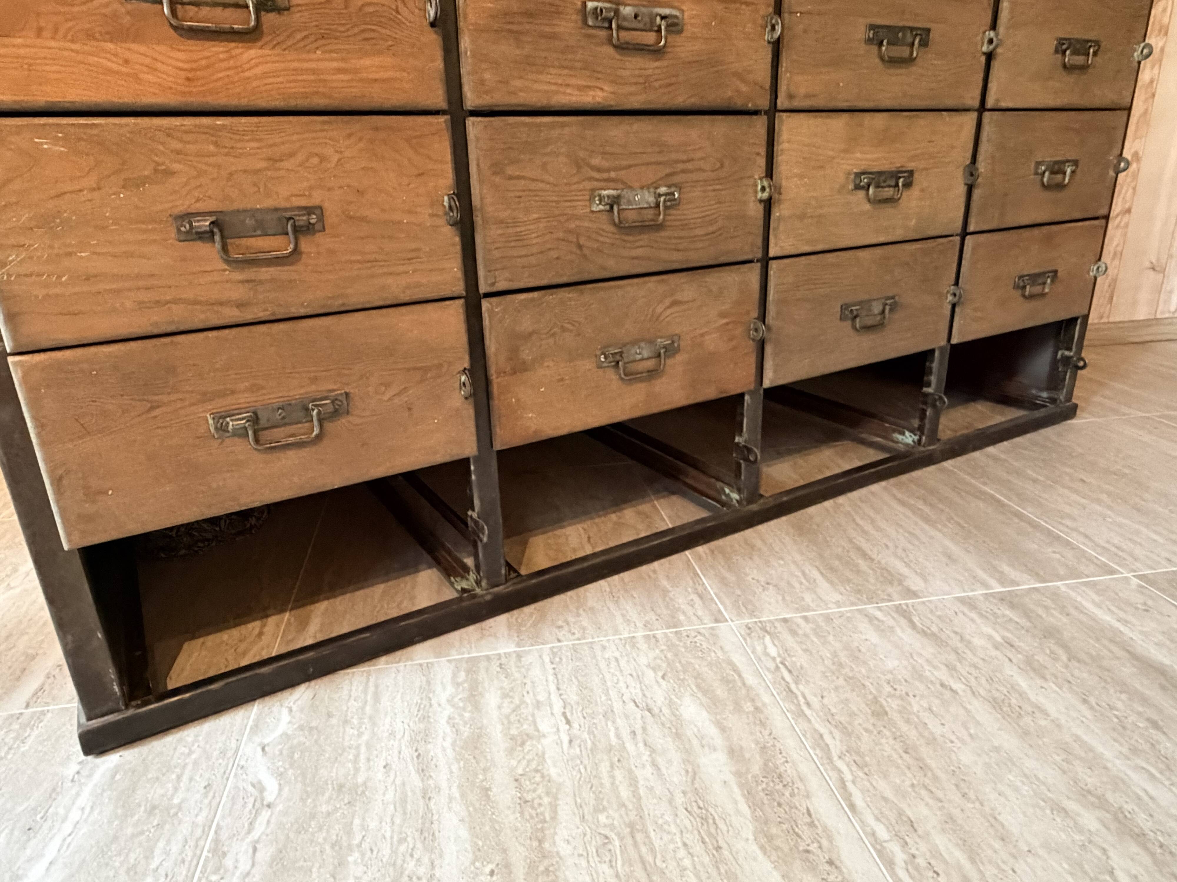 Authentic industrial workshop furniture