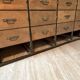 Authentic industrial workshop furniture