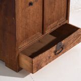 Antique cedar mizuya ko-dansu, Meiji-Taishō period (circa 1890-1925) #39