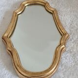 Old gilded / vintage wooden mirror