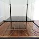 Two-tray coffee trays glass gold metal magazine holder 1960s