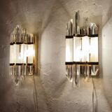 Appliques "Venini" of Murano glass. Italy 1980s.