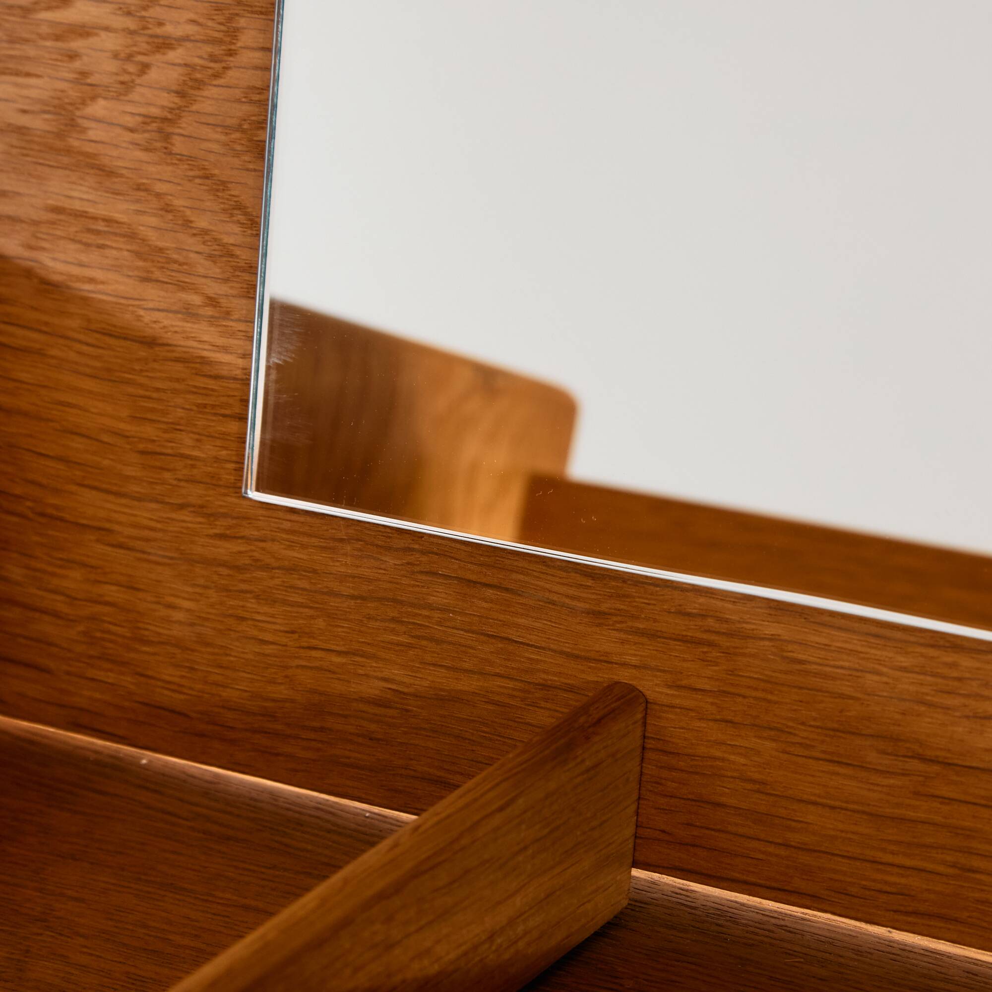 Restored oak dressing table