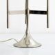 Reggiani/Sciolari style 1970s 3 armed chrome table lamp
