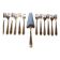 Christofle Set of 12 cake forks and 1 pie server