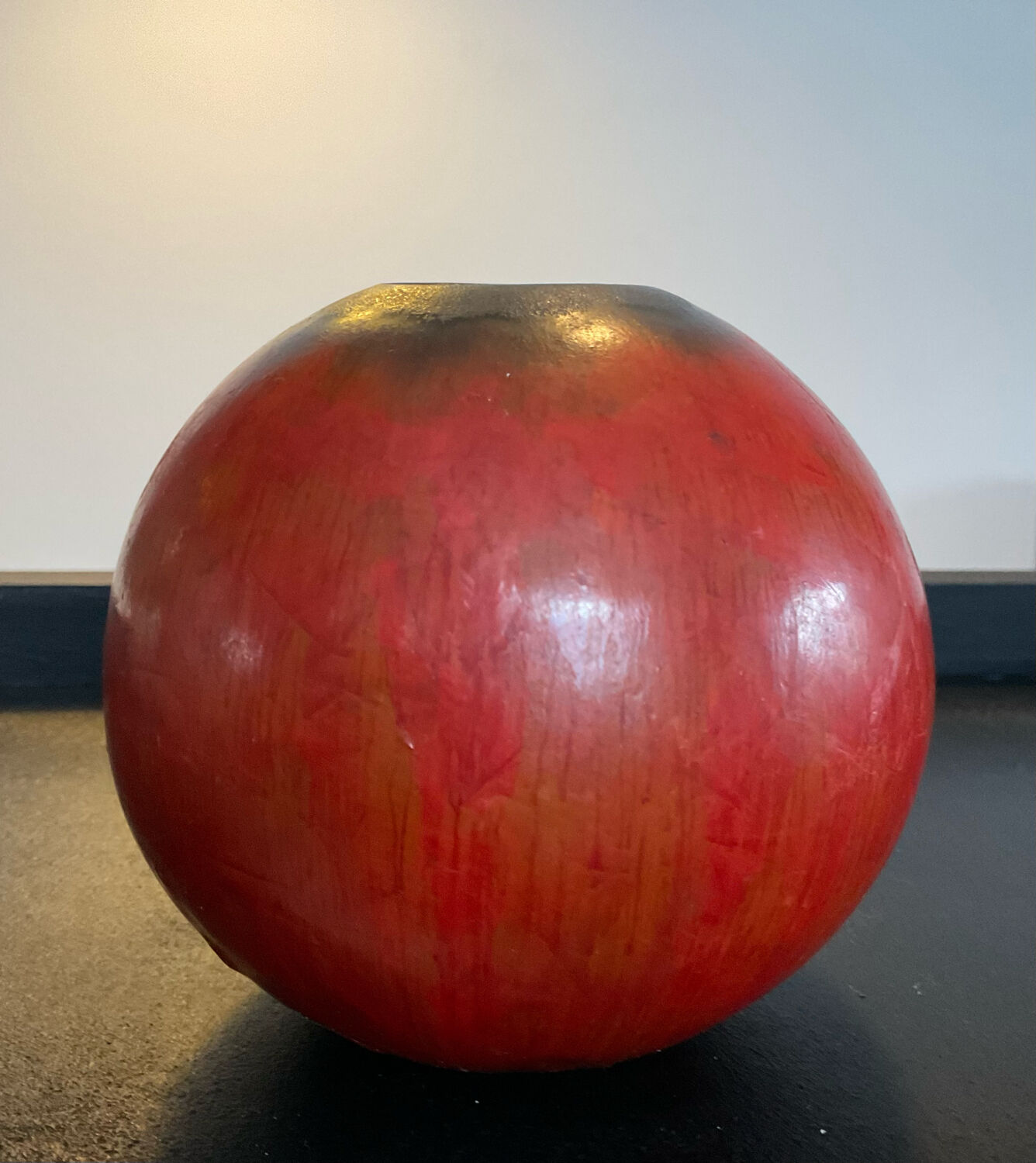Vase italien des années 60 en céramique émaillée