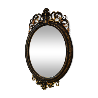 Beveled mirror Napoleon III
