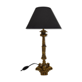 Golden bronze lamp