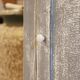 Blue-grey patinated sideboard / jam cupboard