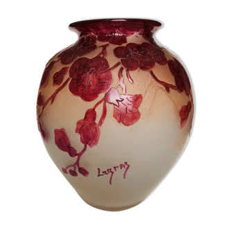 Legras multilayer glass ball vase