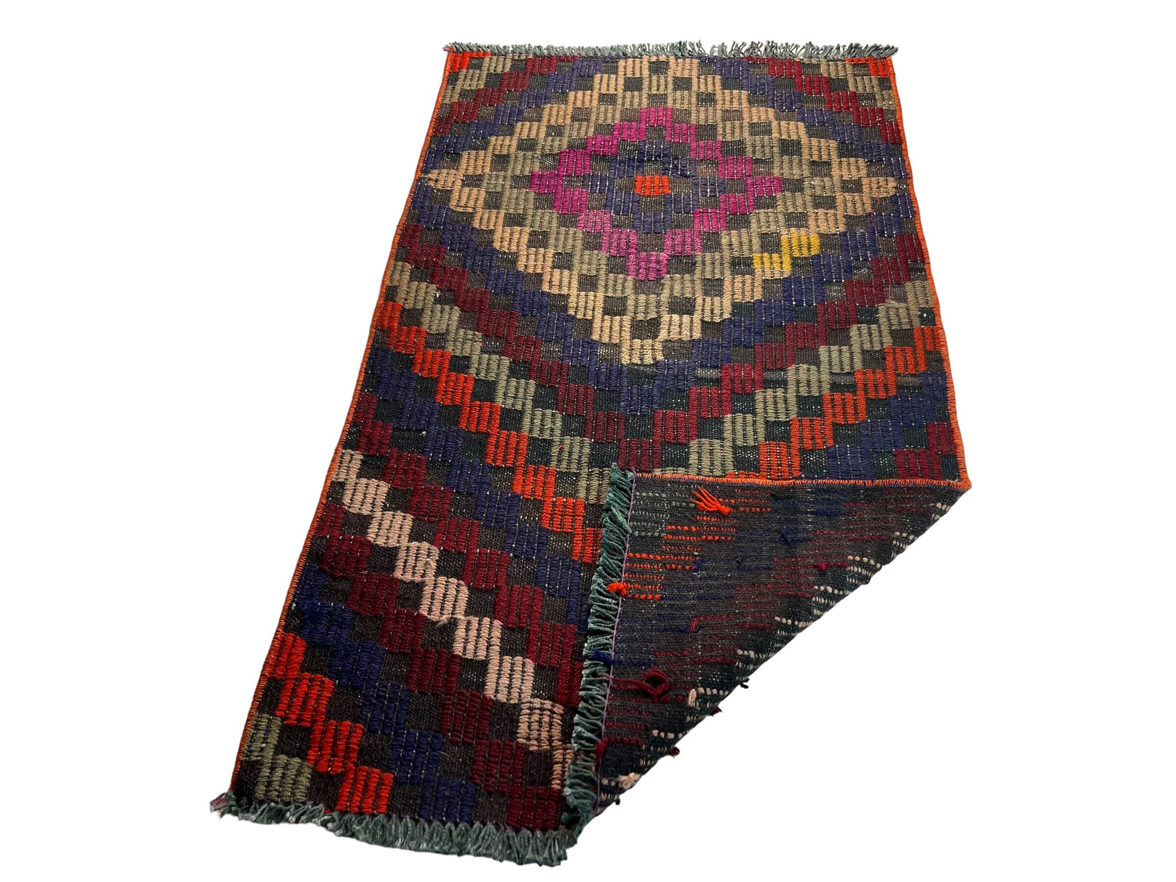 Vintage turkish kilim rug, 95 x 57 cm