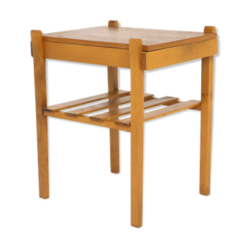 Teak bedside table, sweden, 1960