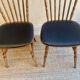 4 chairs bistro baumann tacoma boston vintage 60s