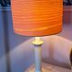 Lampe et abat-jour en bois clair