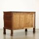 Commode de restauration ancienne en noyer 3 tiroirs '800