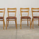 Chaises de salle à manger Mid century by Tatra nabytok, Set de 4