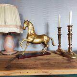 Brass horse