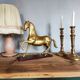 Cheval en laiton