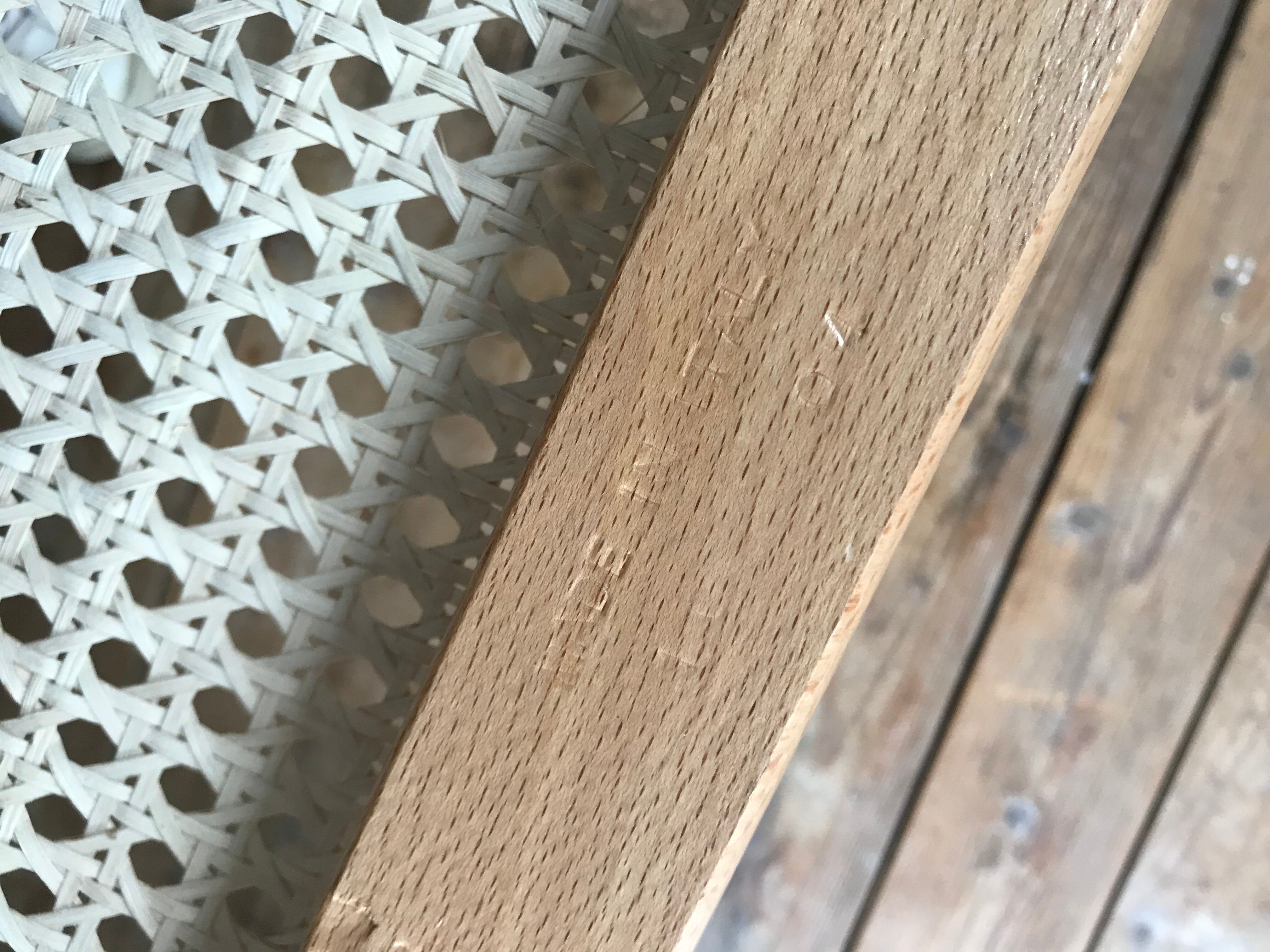 4 Chairs Beige Cesca B32 by Marcel Breuer