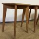 Série de 5 tabourets d'atelier en bois vintage