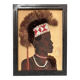 1950s painting "Moluba Warrior"