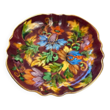 Ceramic plate, H. Bequet Quaregnon, 1950s