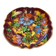 Plat en céramique, H.Bequet Quaregnon, années 50