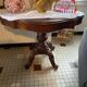 Tripod Side Table in solid wood