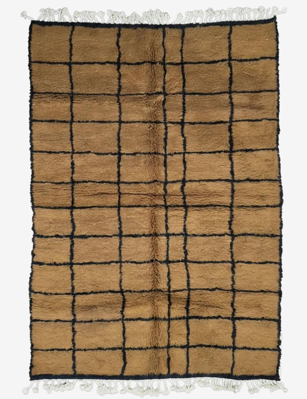 Contemporary Berber Rug checkered - 300 x 215 cm
