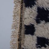 Vintage Turkish Oushak Rug Handwoven 77x140 cm