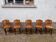 Chaises de salle à manger vintage en bois courbé
