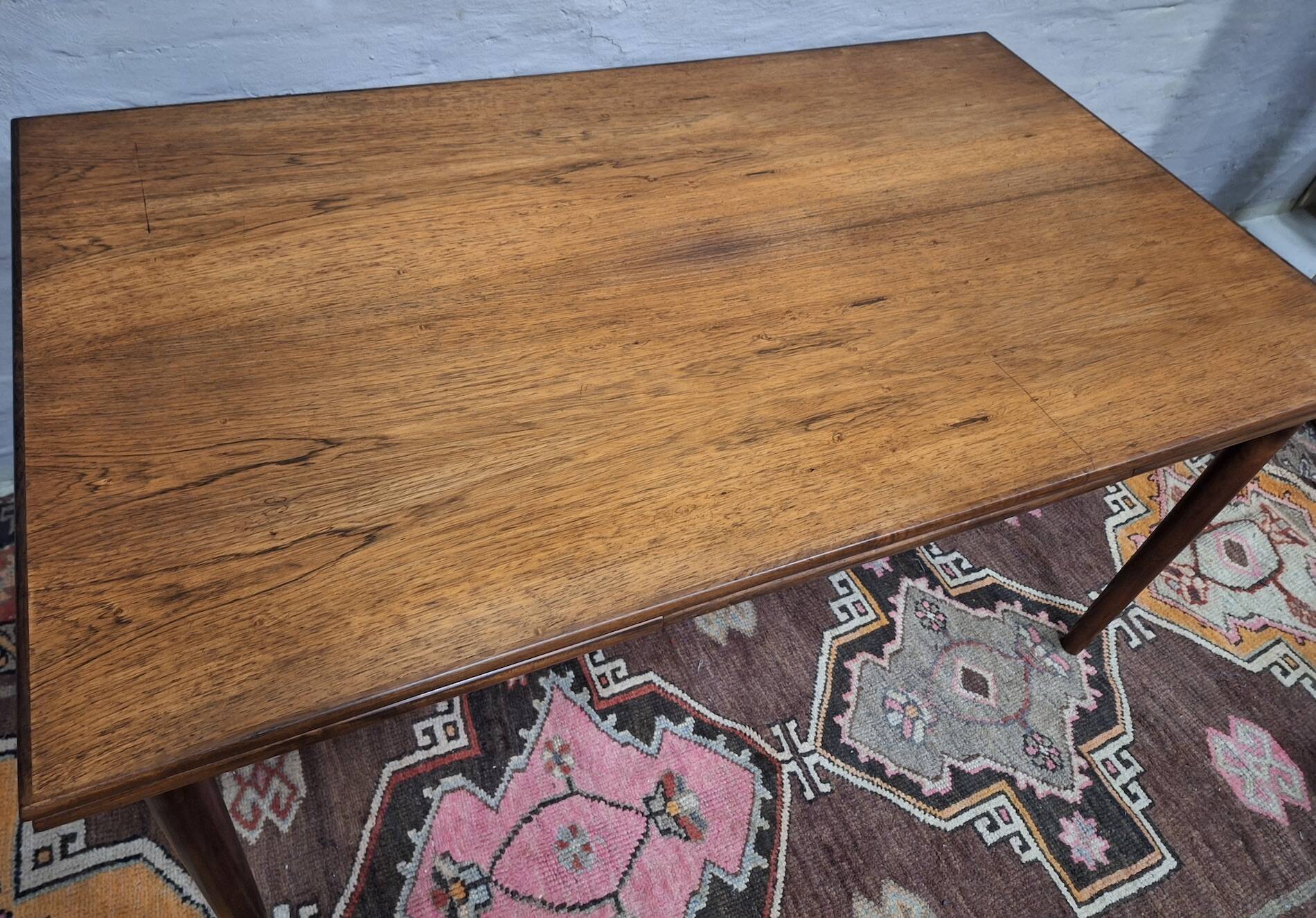 Large 10-seater rosewood dining table by Vemb Mobelfabrik, Denmark 1960s
