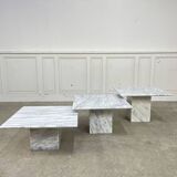 Vintage marble coffee tables