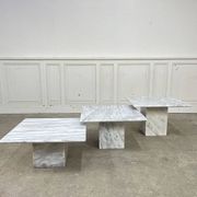 Vintage marble coffee tables
