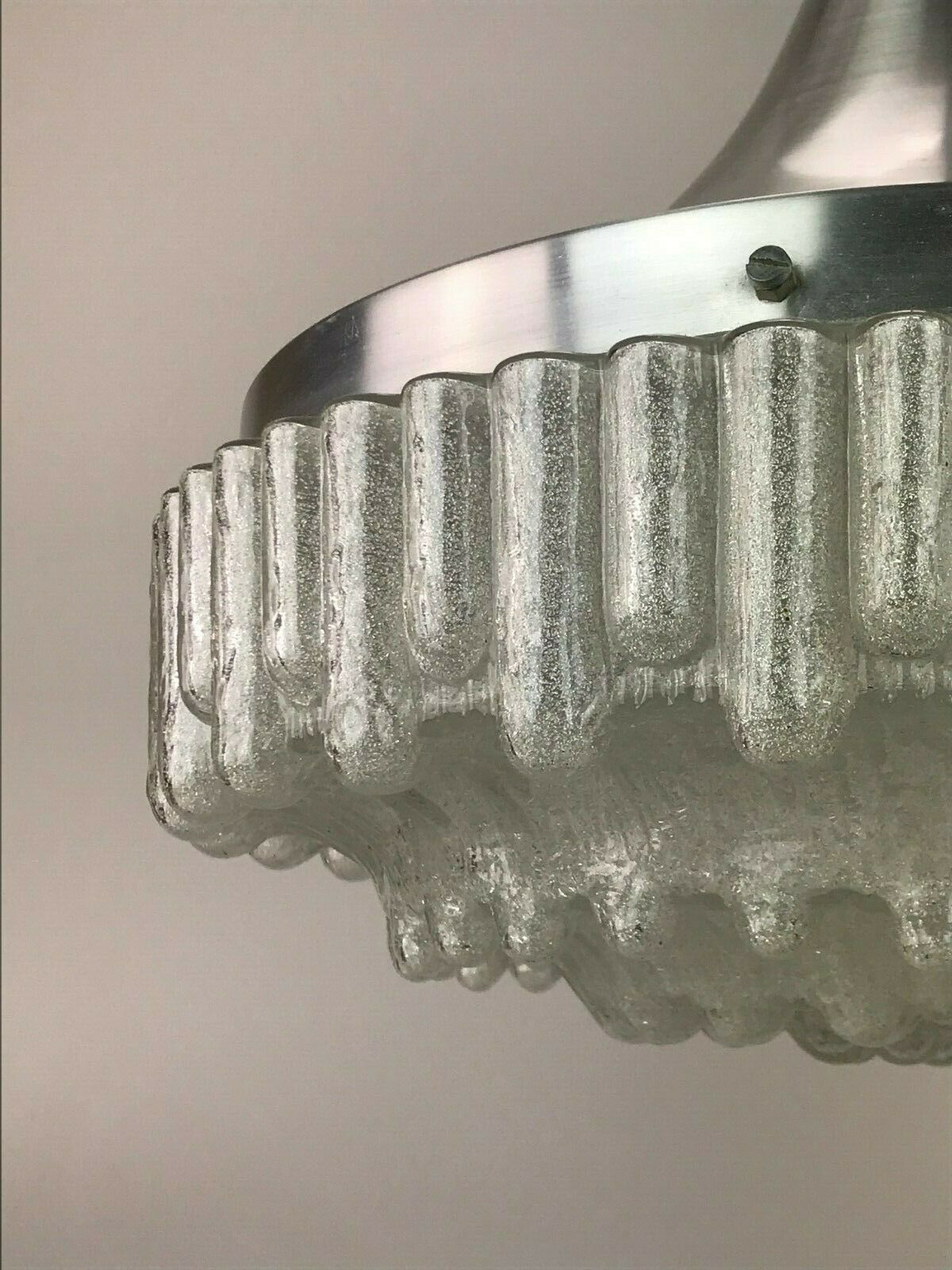 Hanging lamp ball lamp bubble chrome glass space age design