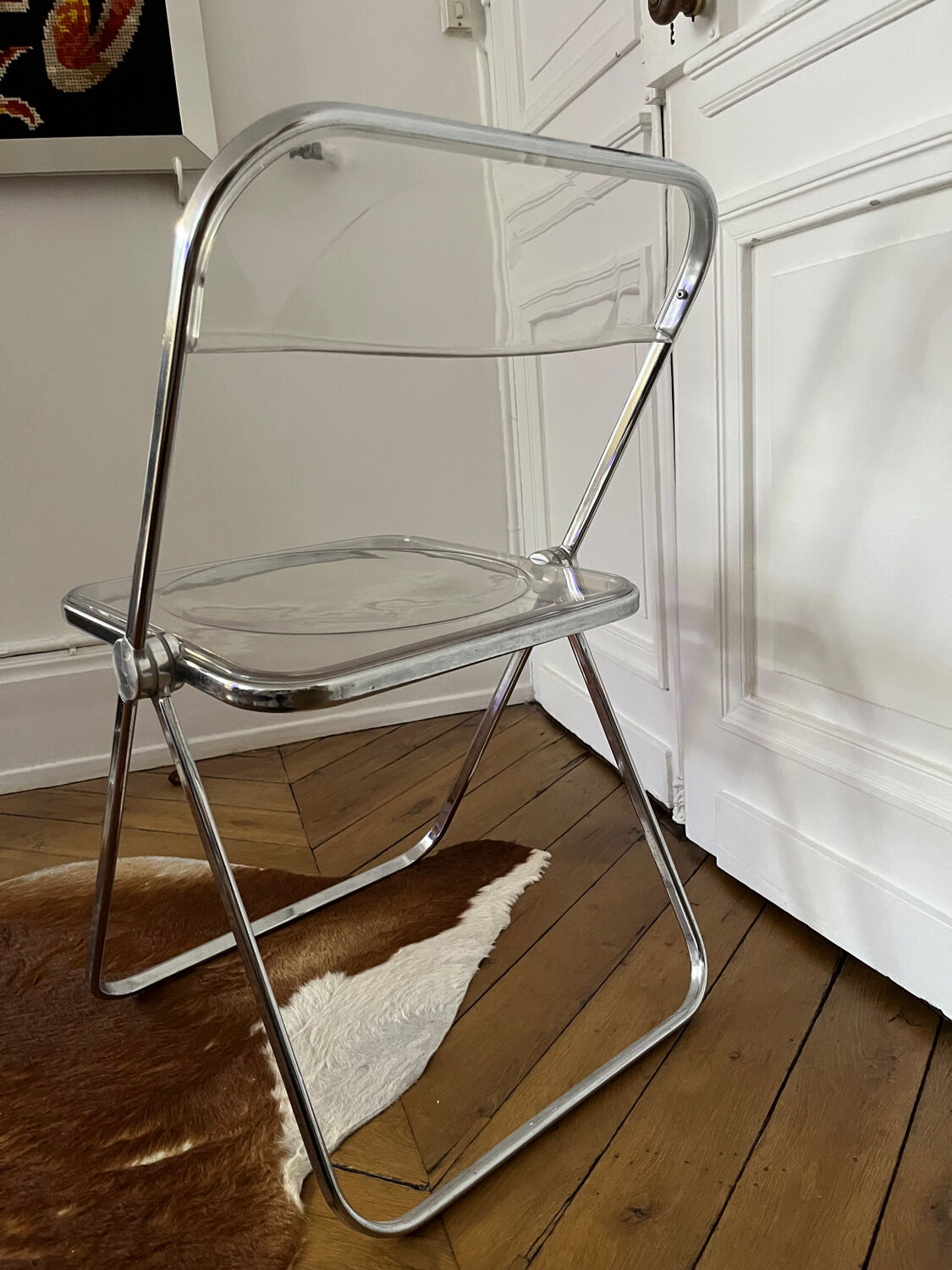 Plia chair by Giancarlo Piretti for Castelli