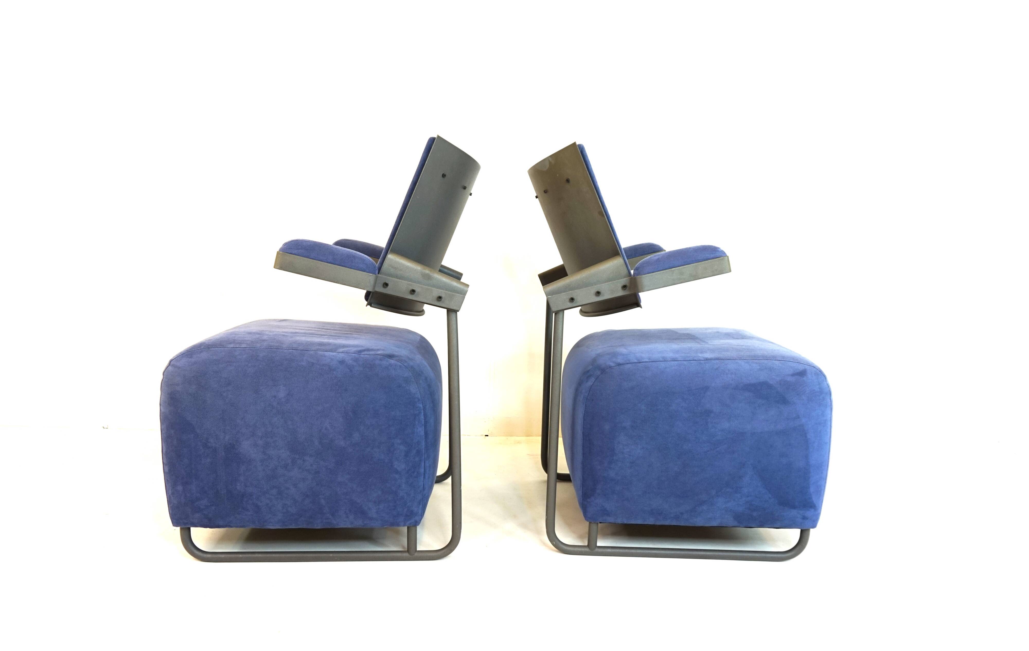 Inno Interior Oy set of 2 Oscar lounge chairs by Harri Korhonen