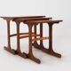 Set of 3 teak wood nesting tables by G-Plan, 1970s, UK ca. 1970