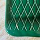 Vintage dark green ceramic plate
