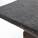 Table basse brutaliste signée à la main par Pia Manu, années 1960