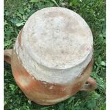 Glazed stoneware jar