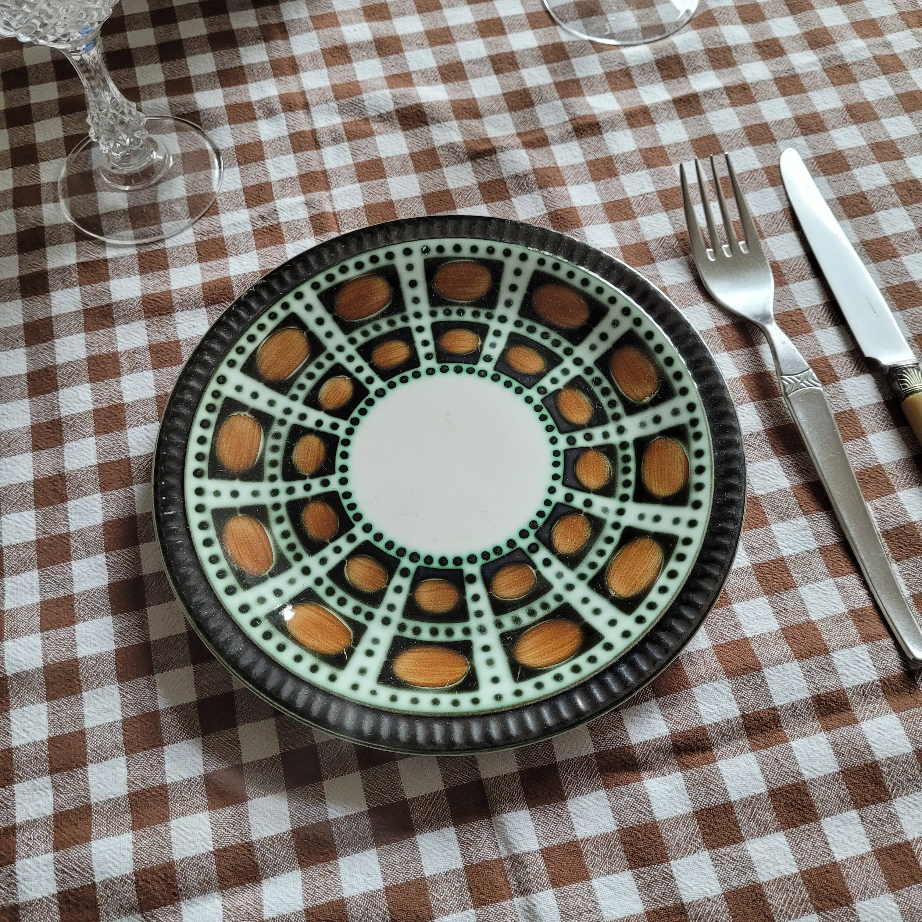 La Redoute x Selency set of 4 Bernadette dessert plates