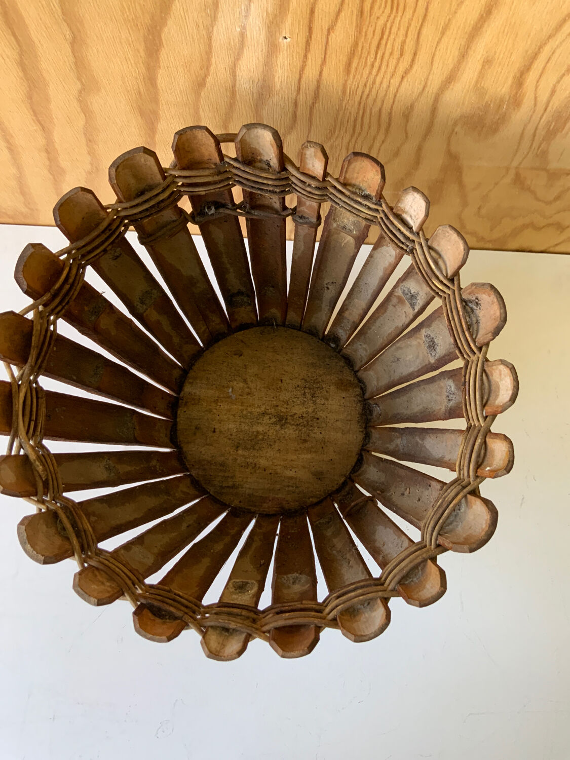 Rattan pot cover or basket