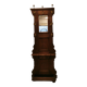 Oak cloakroom/coat rack with mirror