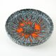 Ceramic plate, German design, 1960s, made in West Germany