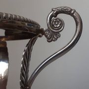 Moutardier en argent massif et cristal