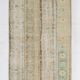 2x10 Vintage Brown & Cream Turkish Runner Rug, 80x306Cm