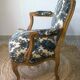 Pair of Louis XV style chairs