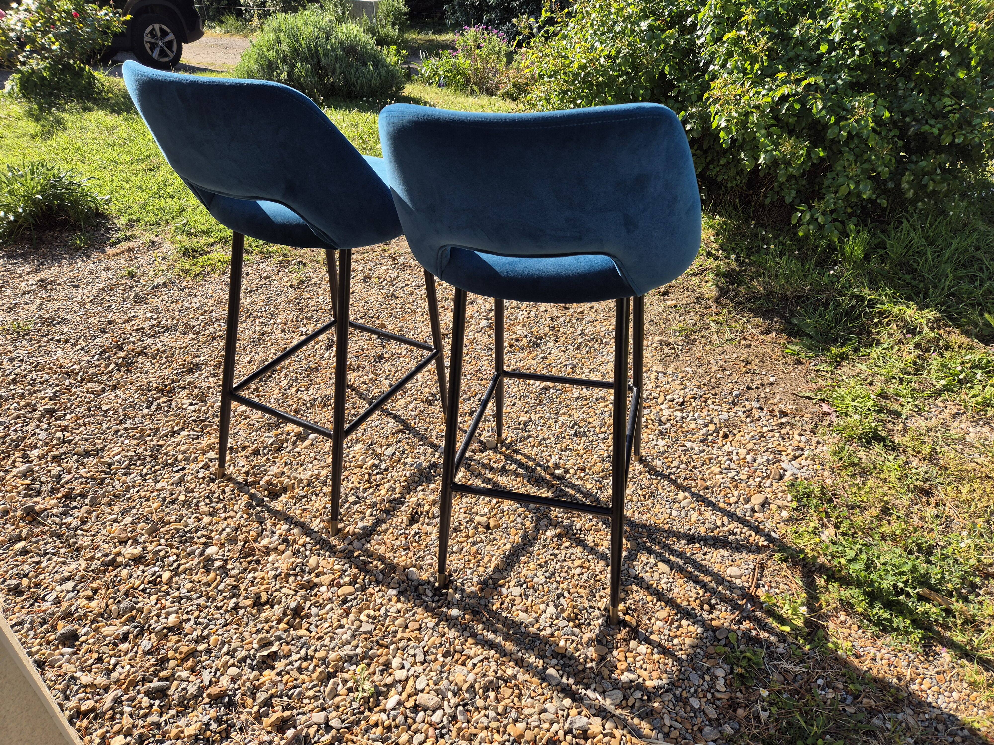 Set of 2 bar stools