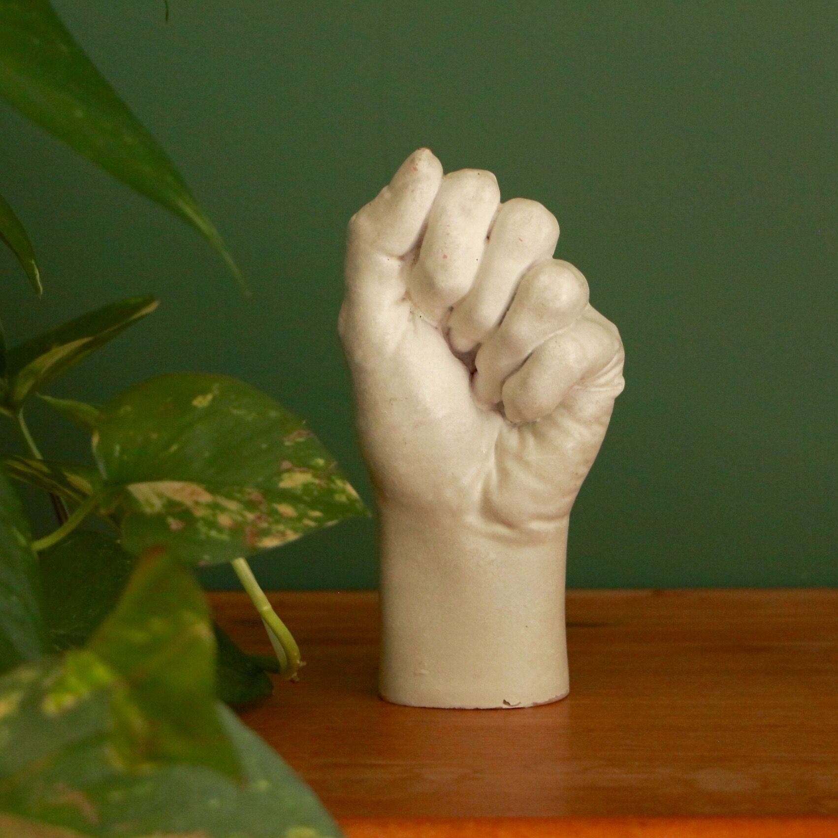 Old mannequin hand